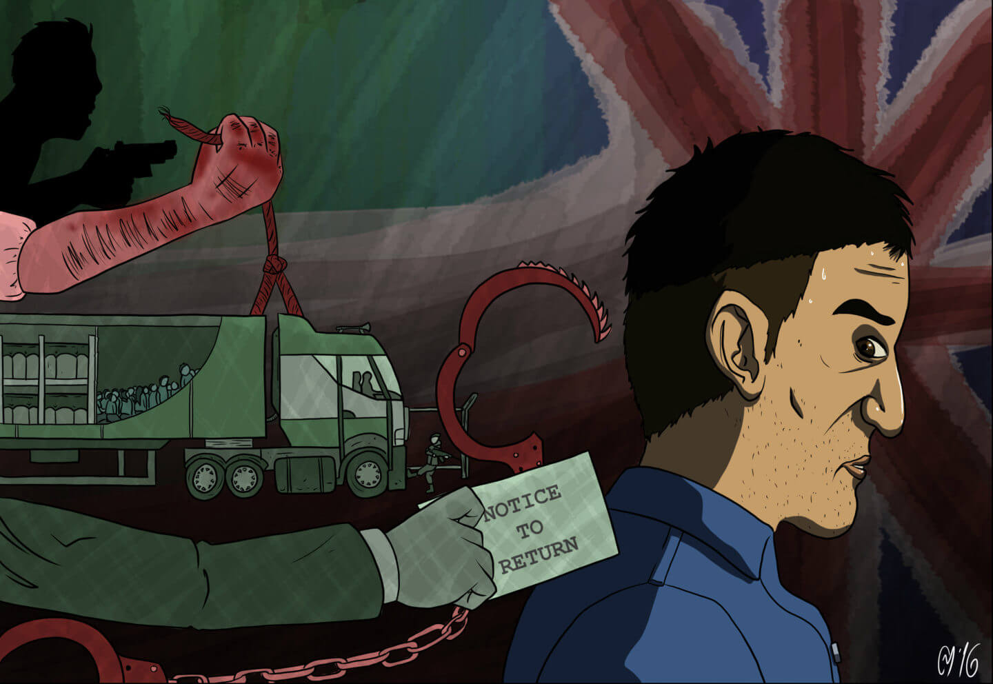 Chris Mason illustration