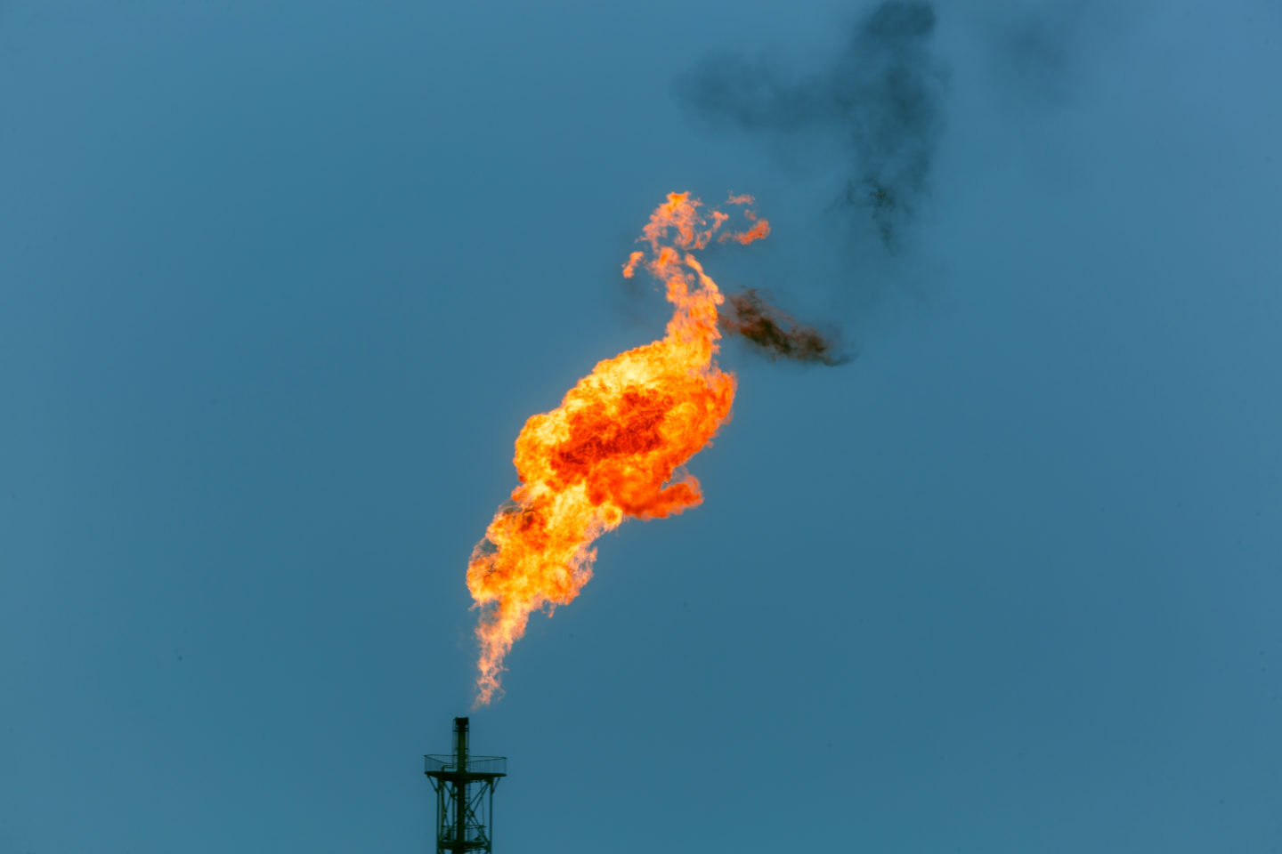 flaring