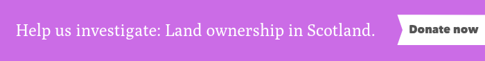 Land ownership banner