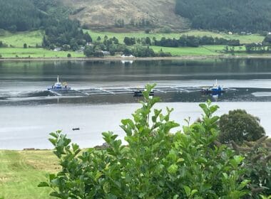 Salmon firm accused of misleading locals over plans for fish farm in highland beauty spot