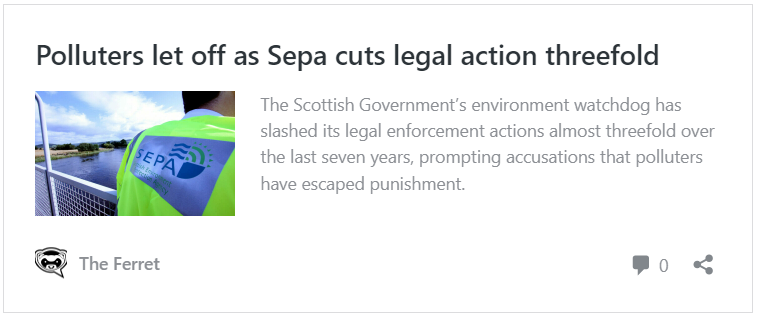 'Licence to pollute'? Prosecutions of environmental rule-breakers plummet 3