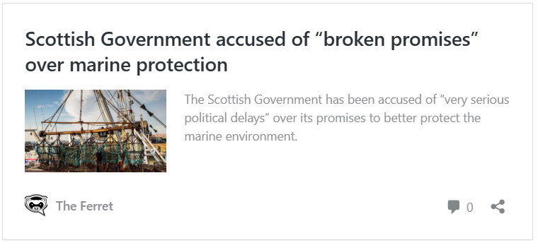 Are Scotland and Italy protecting their threatened seas? 4