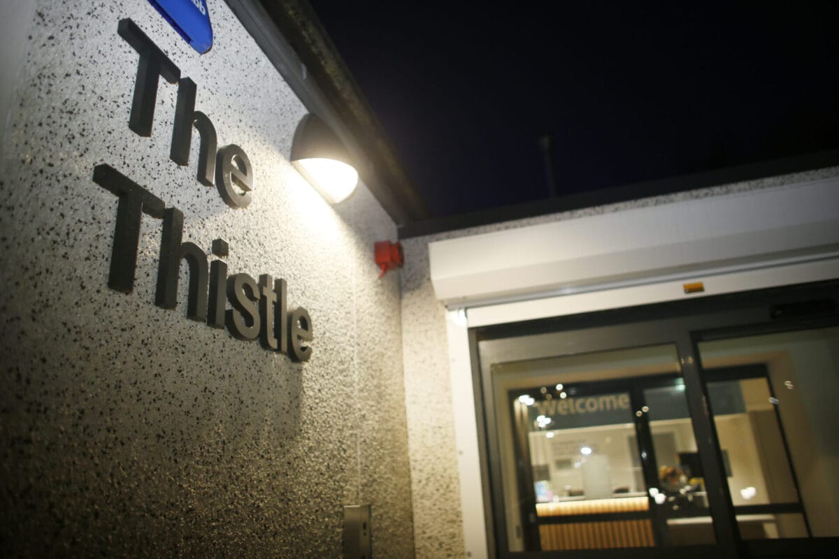 Scotland's first safer consumption space opens its doors 14