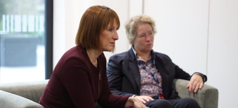 The Chancellor of the Exchequer the Rt Hon Rachel Reeves MP meets with the CEO of Goldman Sachs, David Solomon