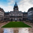 Headline: Edinburgh University told staff it had bought valuable property amid funding crisis…then denied it Image description: Old College in Edinburgh Scotland - One of the buildings of the University of Edinburgh