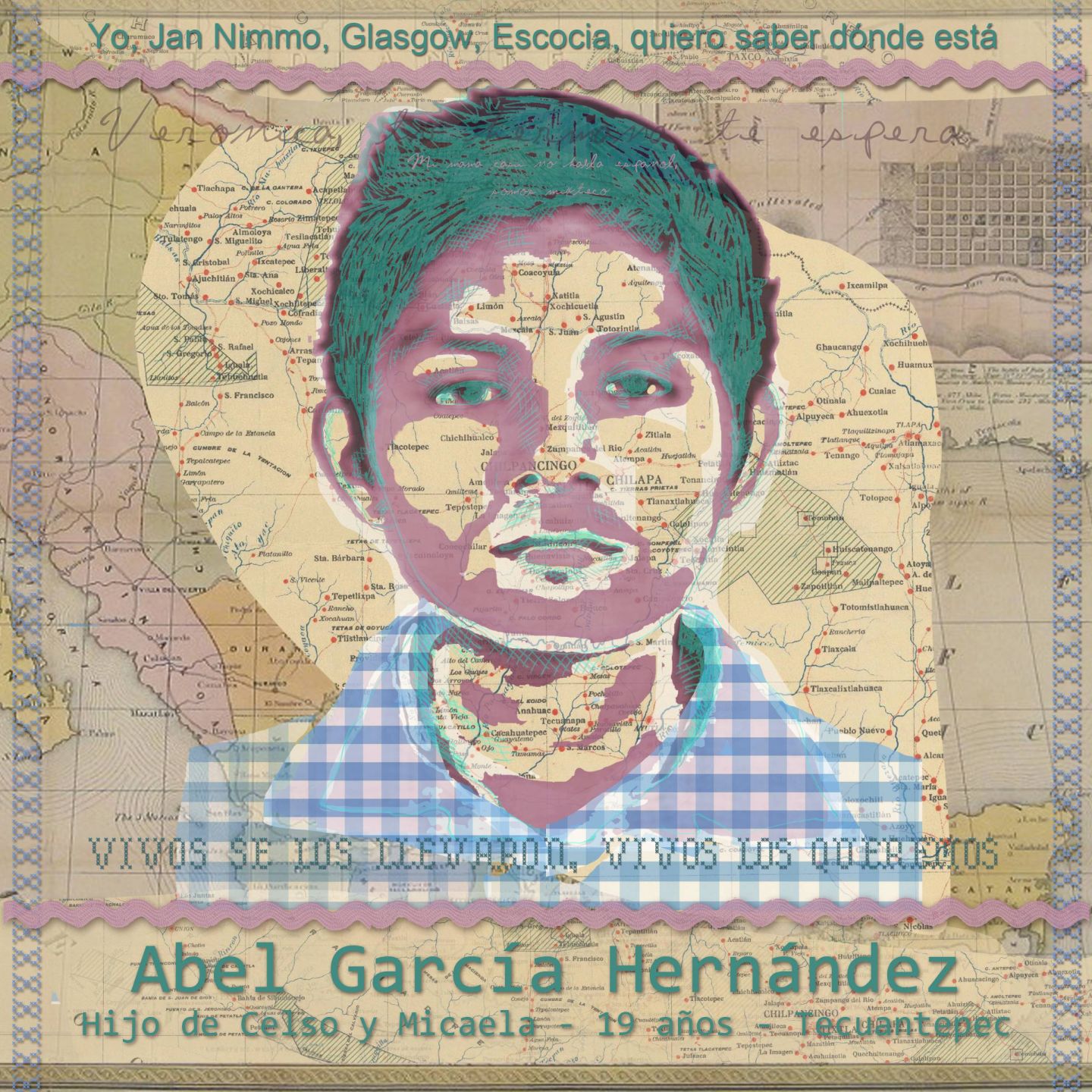 Portrait of Abel Garcia Hernandez by Jan Nimo