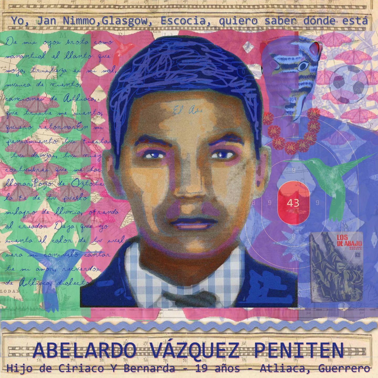 Abelardo Vazquez Peniten portrait by Jan Nimo