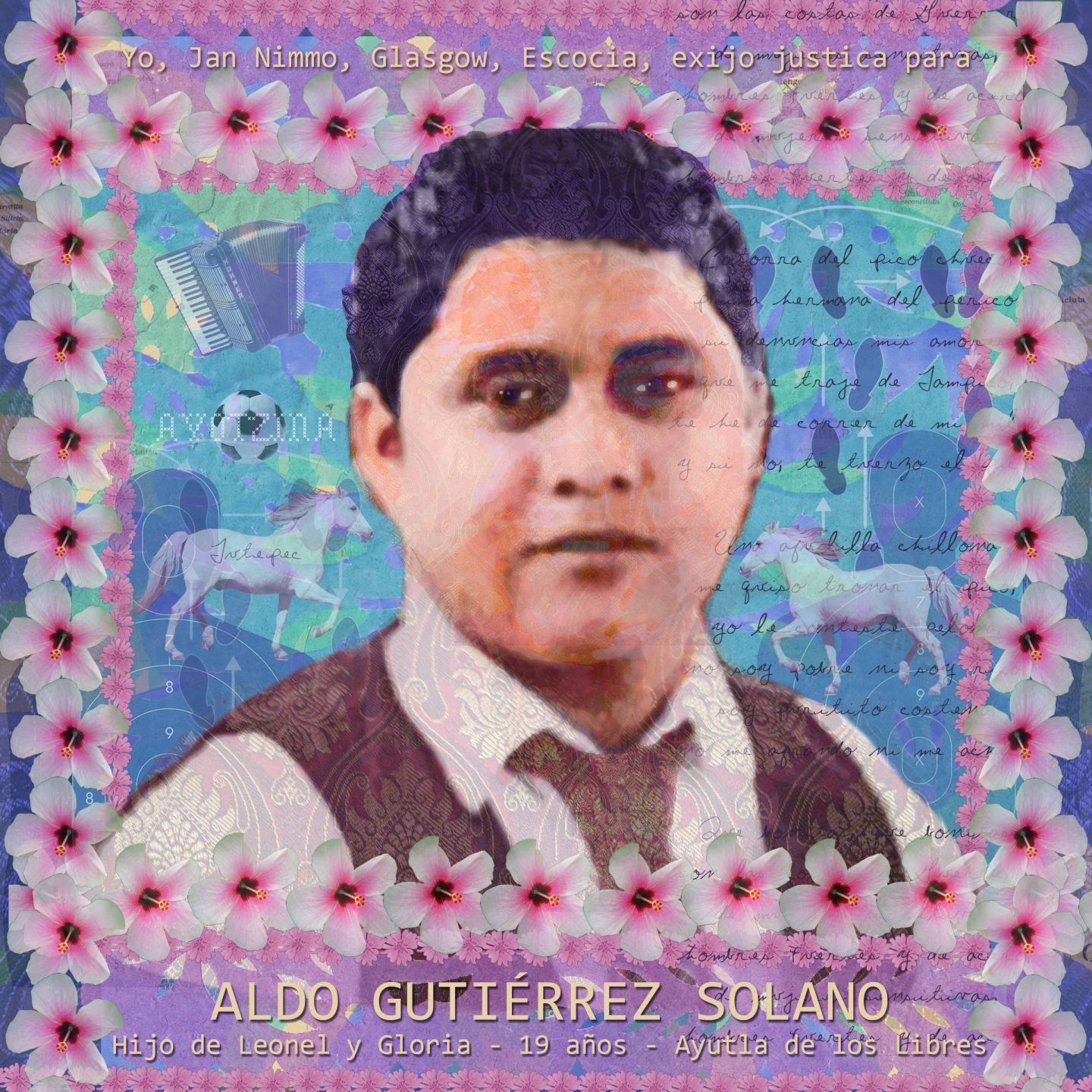 Portrait of Aldo Gutierrez Solano by Jan Nimo