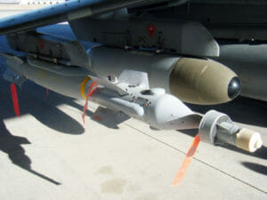 A Paveway IV laser guided bomb