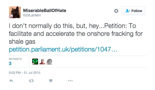 Petition-tweet