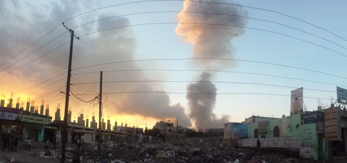 Air Strike in San'a | CC | Ibrahem Qasim | http://bit.ly/1U9qaMo