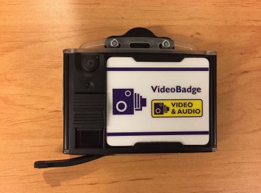 Body worn video badge