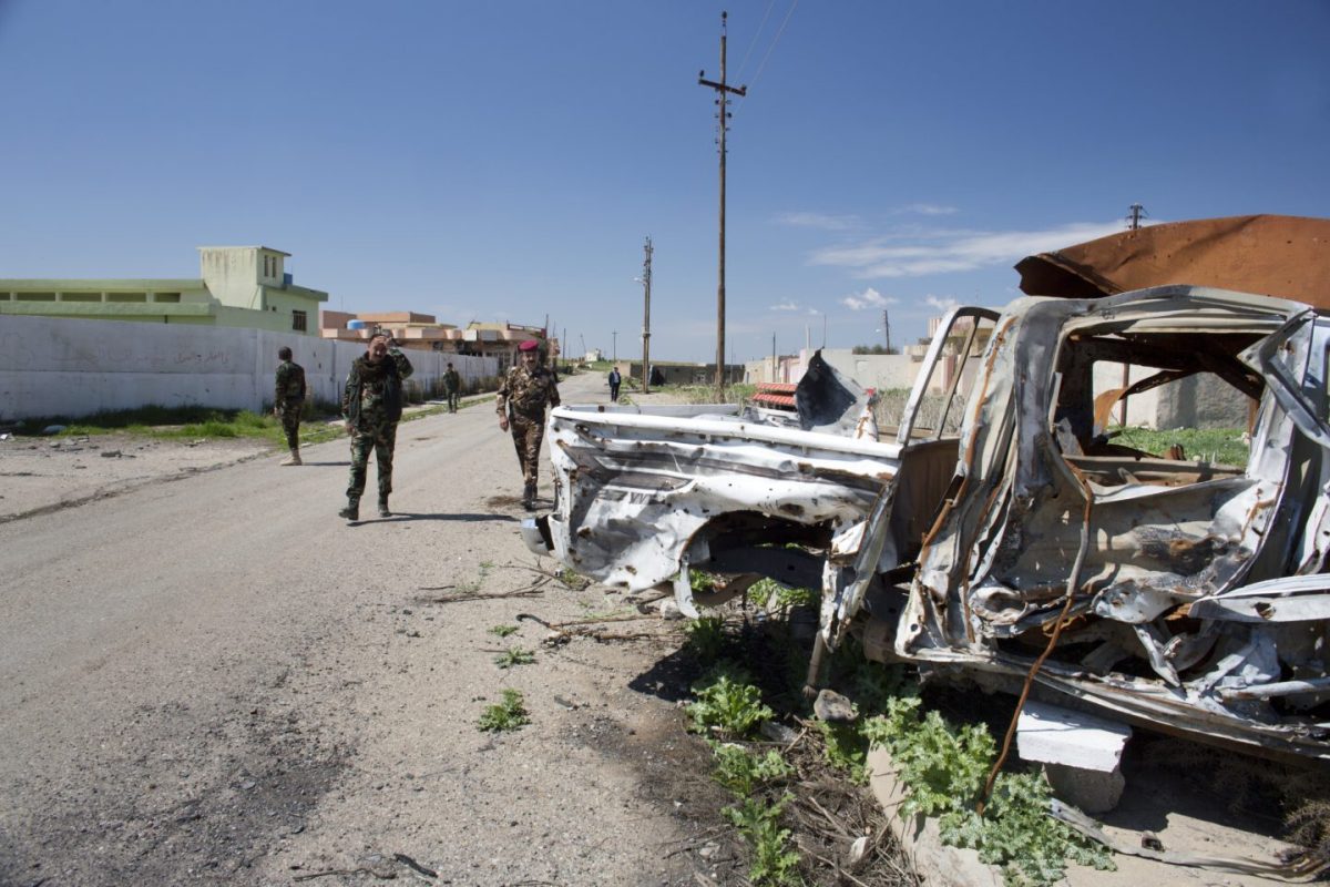 Wrecked Car, Batnaya, Iraq