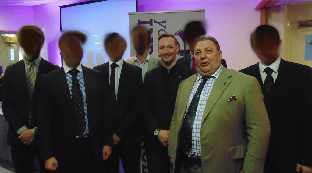 McKim with David Coburn UKIP MEP