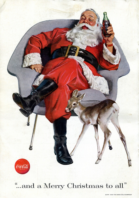 No, Santa Claus was not first dressed in red by Coca-Cola 7