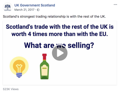 Scotland Office used tax-payer funded Facebook ads to 'manipulate voters' 4