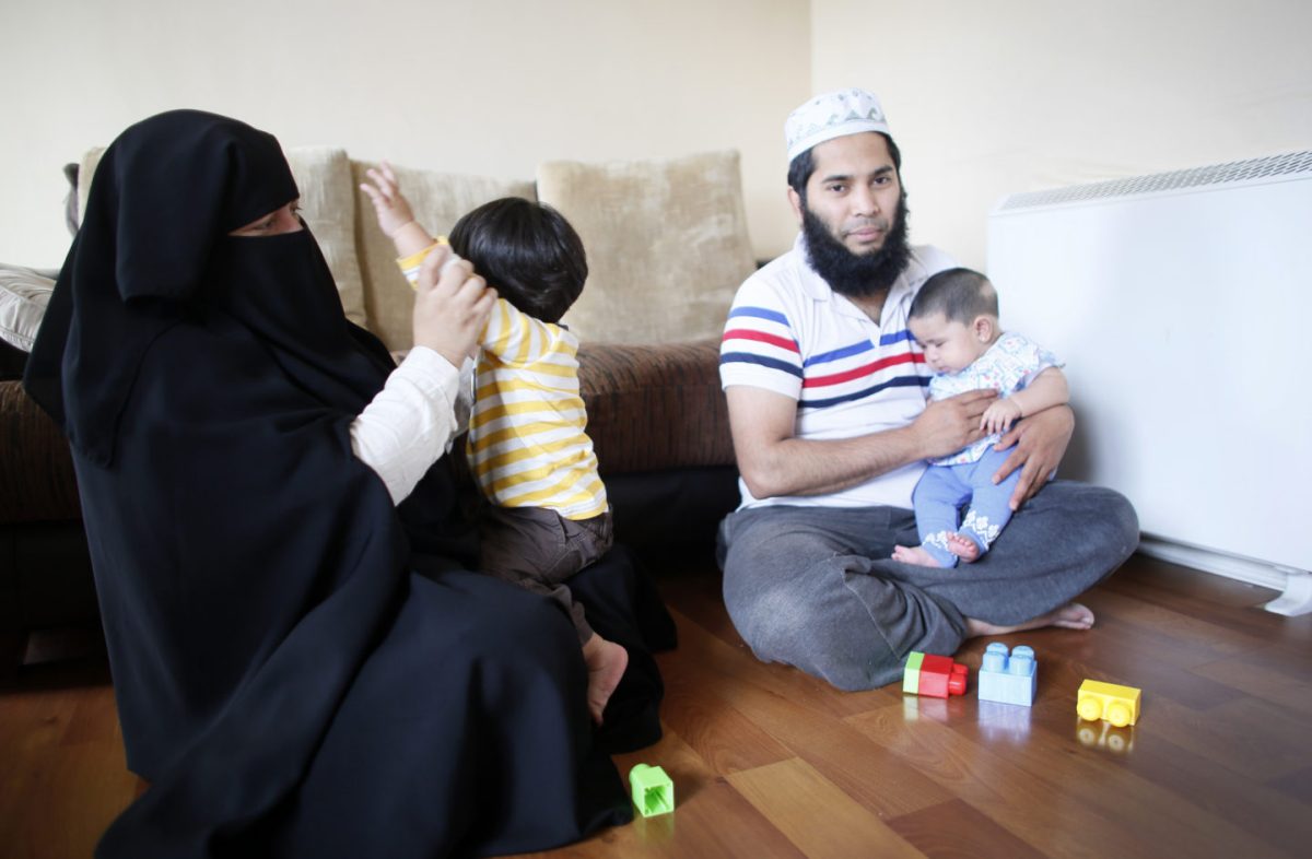 Destitute refugee family win right to rebuild their lives 5