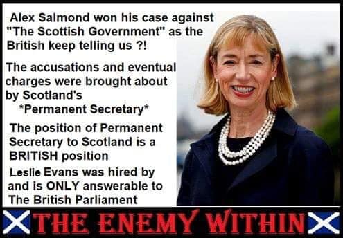 Claim that civil servant linked to Salmond probe is Westminster-controlled is False 4