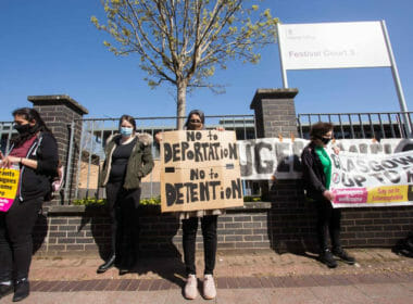 Refugee campaigners warn dawn raids must not become a 'de facto eviction' tactic 1