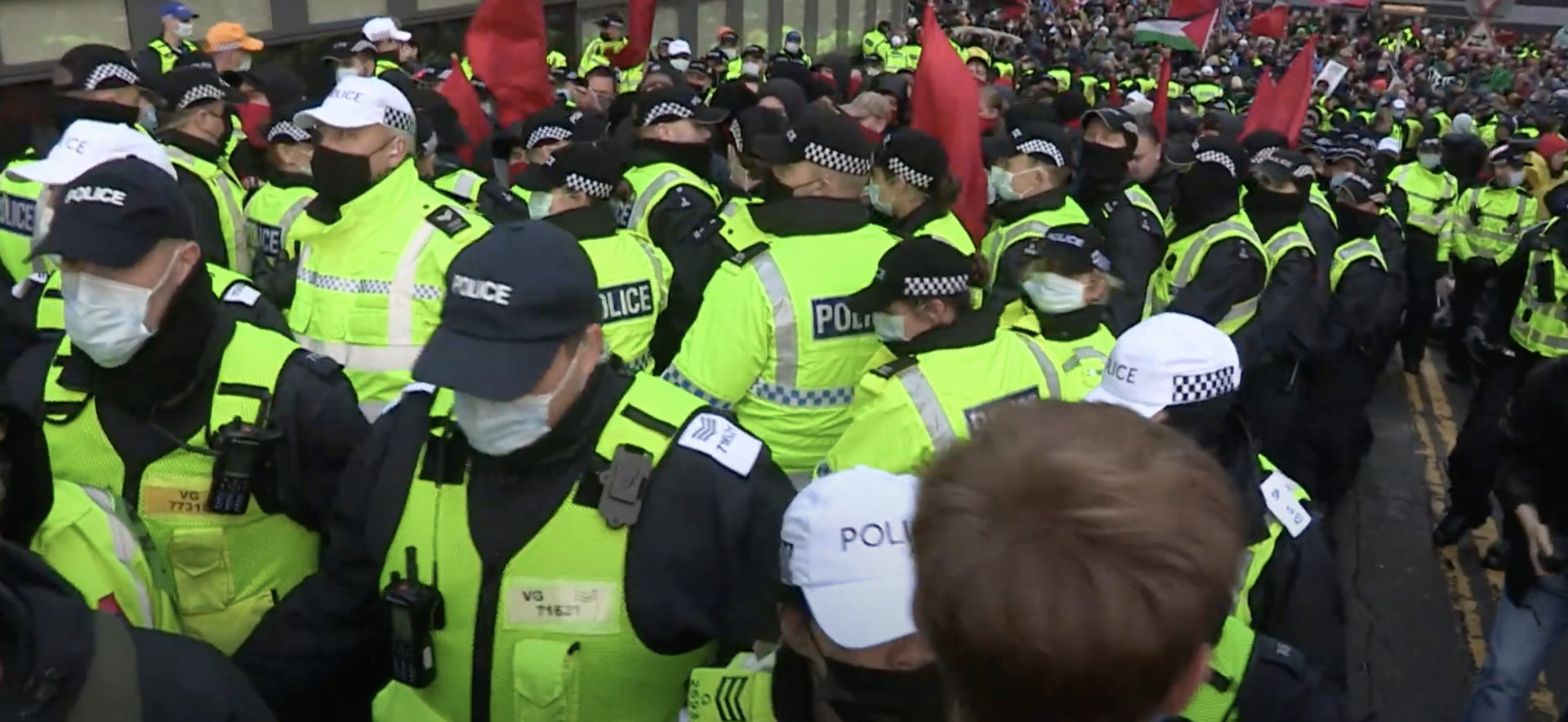 Police Scotland 'lied' about its policing of two protests during COP26, according to new report 2