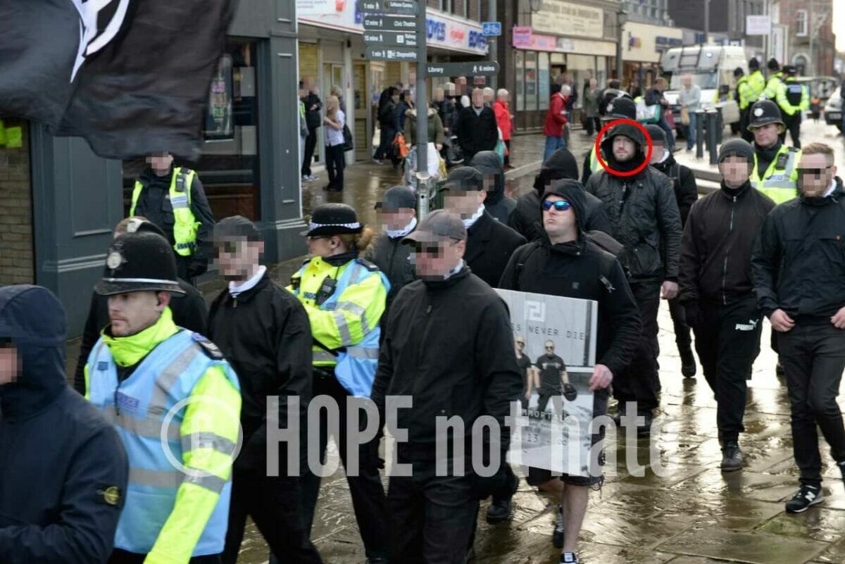 Far right activist linked to banned neo-Nazi group gave speech in Stirling 2