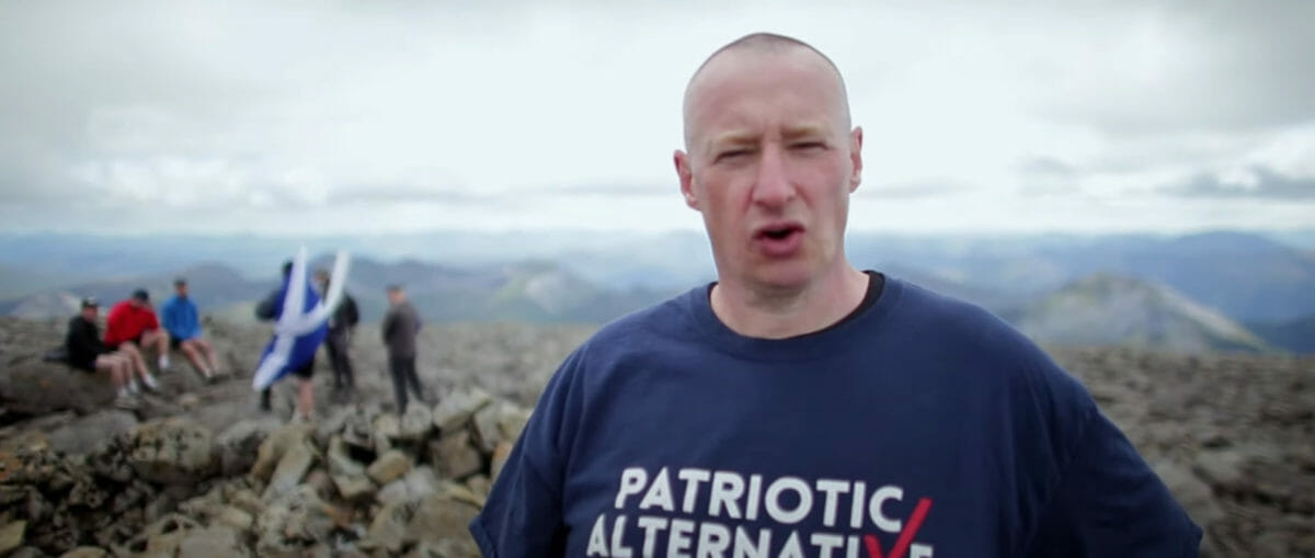 Patriotic Alternative Scotland voices support for man who pleaded guilty to terror charges 5