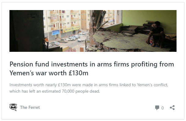 Blog: The UK's role in Yemen's war since 2015 7